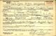 World War II Draft Registration Card of Wilfred Peter Boudreau