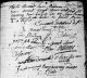 Marriage Record of Marie-Marguerite Normand and Louis-Charles DelLeBlond dit Staint-Aubin Part 2