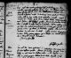 Marriage Record of Jeanne Cauchon and Oliver Guillemot