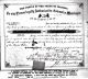 Marriage Certificate of Mary Elizabeth Barnes and Daniel Sherwin