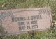 Grave Marker of Dennis J. O'Neil