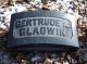 Gravestone of Gertrude (Allyn) Gladwin