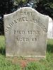Gravestone of Capt Nathaniel Johnson