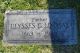 Grave Marker of Ulysses G. Lindsay