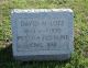 Gravestone of David M. Lotz