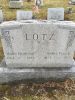 Gravestone of Harry Lotz and his wife.