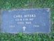 Grave Marker of Carl Myers