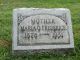 Gravestone of Maria Frederick