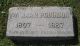 Grave Marker of William Robinson