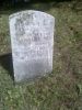 Gravestone of Abigail (Tompkins) Travis