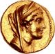 Gold coin of Cleopatra Thea