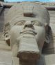 Pharaoh Rameses II at Abu Simbel